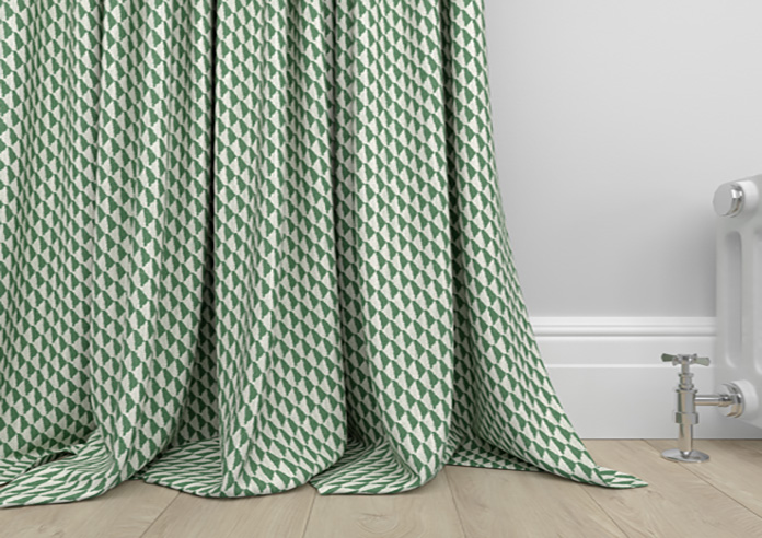 Jaipur, Bottle Green - Made to Measure Curtains - Image 6